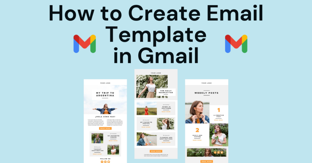 gmail email template