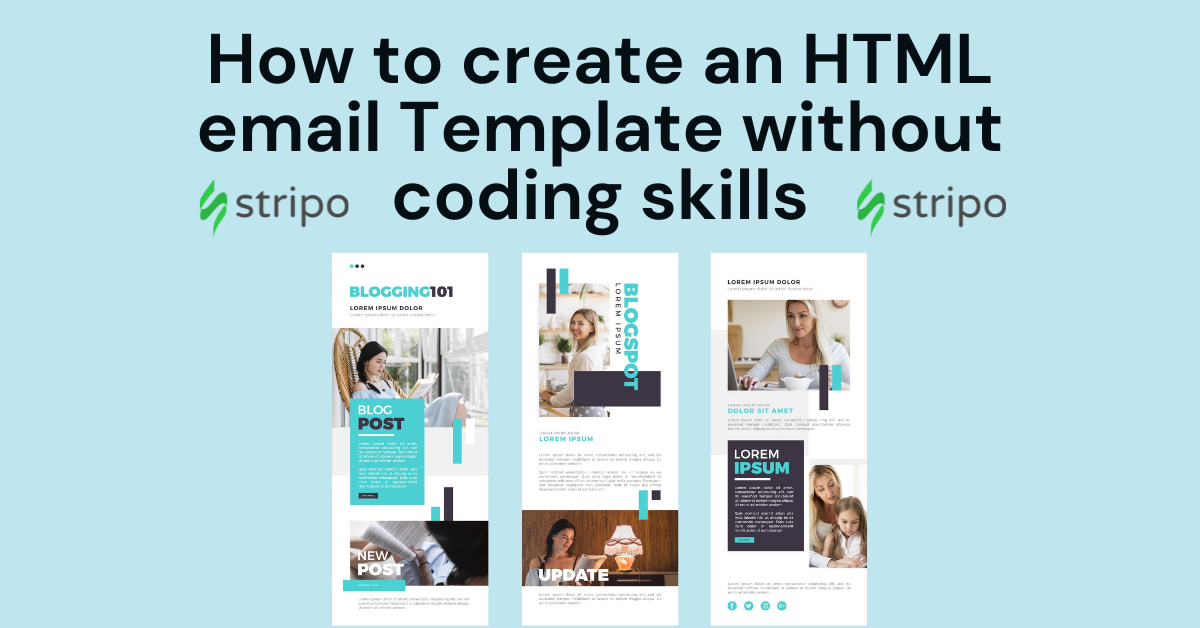 How to Create HTML Email Templates in Stripo