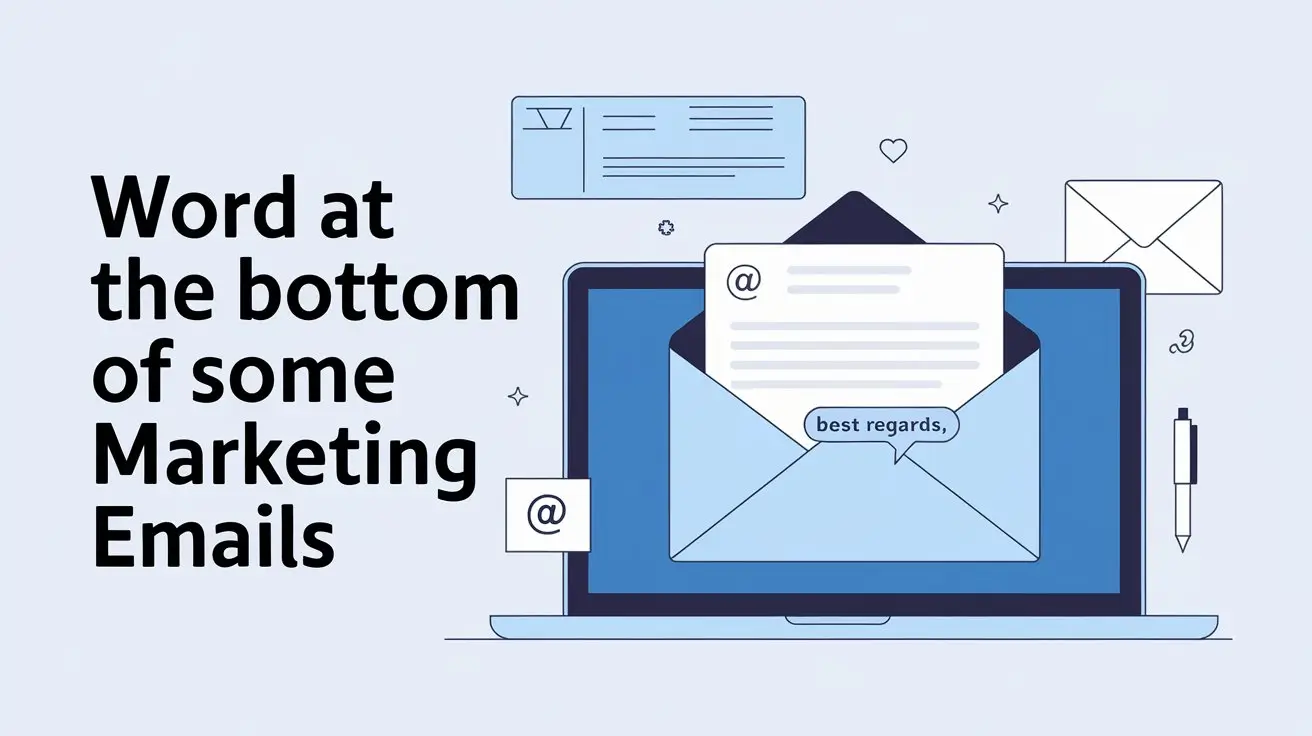 Word at the bottom of some marketing emails crossword clue